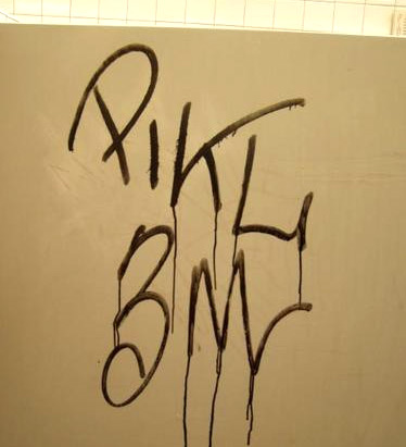 Bathroom Graffitti